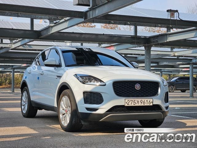 JAGUAR E-PACE 2018 — 94 500 км, белый, Корея — под ключ — фото 2