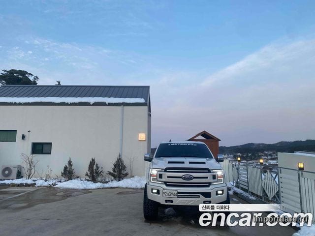 FORD F150 2019 — 70 000 км, белый-перламутр, Корея — под ключ — фото 2
