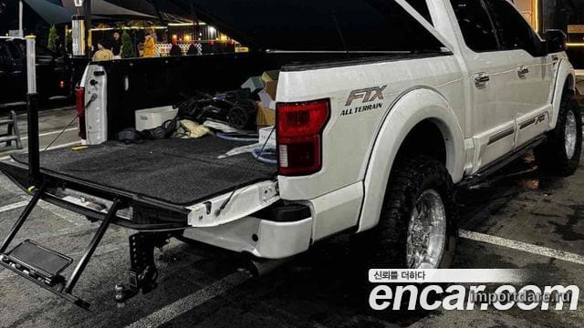 FORD F150 2019 — 70 000 км, белый-перламутр, Корея — под ключ — фото 5
