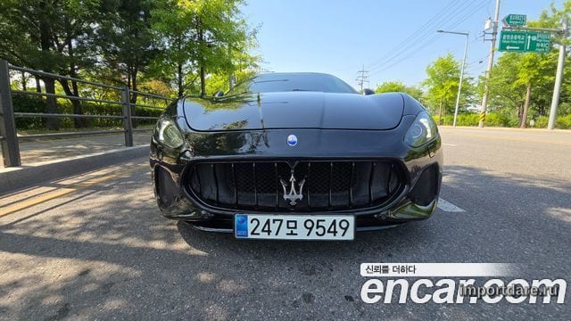 MASERATI GRANTURISMO 2015 — 87 794 км, чёрный, Корея — под ключ — фото 3