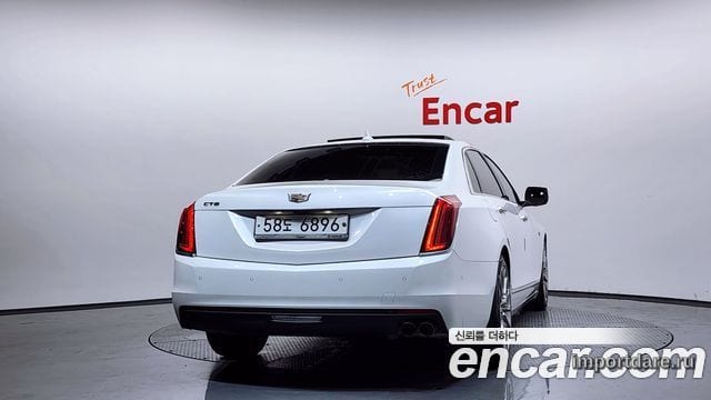 CADILLAC CT6 2018 — 95 564 км, белый, Корея — под ключ — фото 4