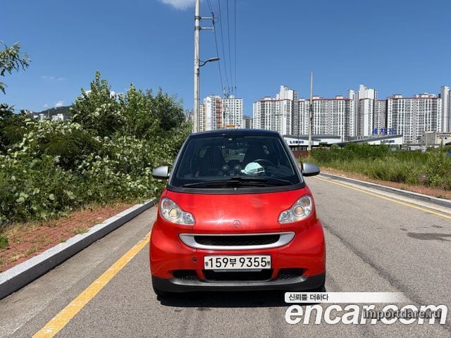 SMART FORTWO COUPE 2008 — 160 000 км, оранжевый, Корея — под ключ — фото 2