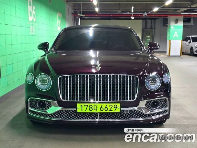 BENTLEY FLYING SPUR 2024 — 9 000 км, бордовый, Корея — под ключ — фото 2