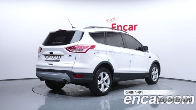 FORD ESCAPE 2015 — 146 338 км, белый, Корея — под ключ — фото 2
