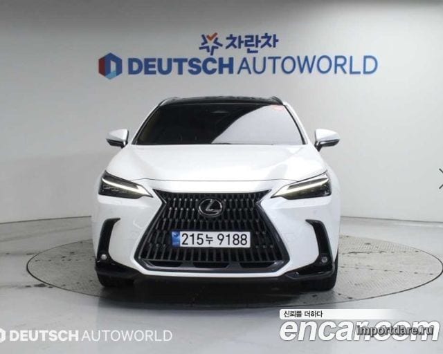 LEXUS NX350H 2025 — 7 200 км, белый, Корея — под ключ — фото 3
