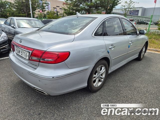 HYUNDAI LUXURY GRANDEUR 2010 — 157 870 км, серебристый, Корея — под ключ — фото 4