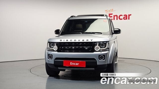 LAND ROVER DISCOVERY 4 2016 — 167 637 км, серебристо-серый, Корея — под ключ — фото 3