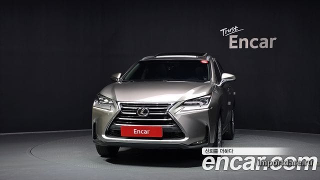 LEXUS NX200T 2015 — 105 646 км, светло-золотистый, Корея — под ключ — фото 3