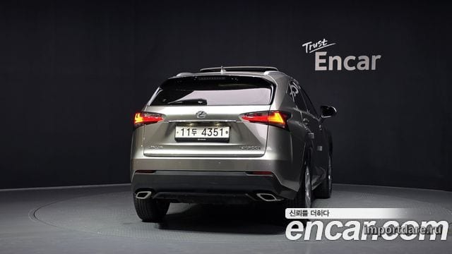 LEXUS NX200T 2015 — 105 646 км, светло-золотистый, Корея — под ключ — фото 4