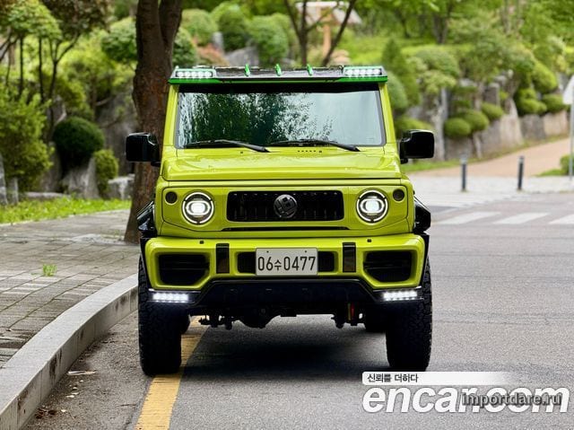 SUZUKI JIMNY 2021 — 35 150 км, зелёный, Корея — под ключ — фото 2