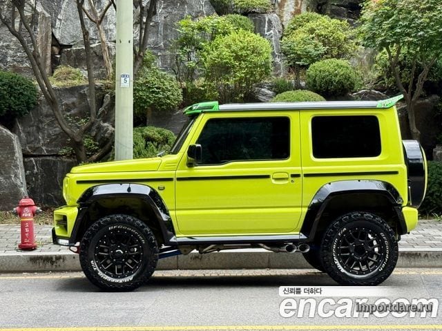 SUZUKI JIMNY 2021 — 35 150 км, зелёный, Корея — под ключ — фото 3