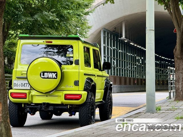 SUZUKI JIMNY 2021 — 35 150 км, зелёный, Корея — под ключ — фото 5