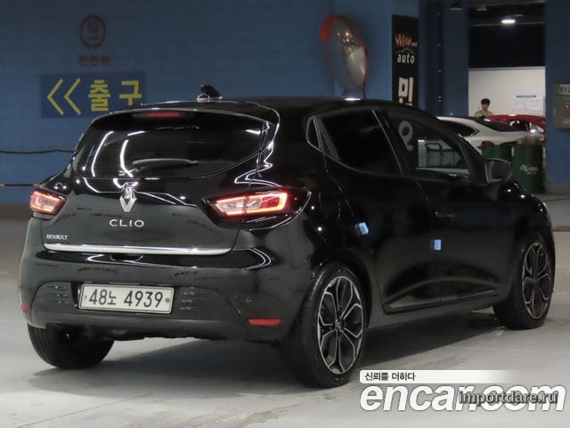 RENAULT KOREA CLIO 2019 — 215 987 км, чёрный, Корея — под ключ — фото 4