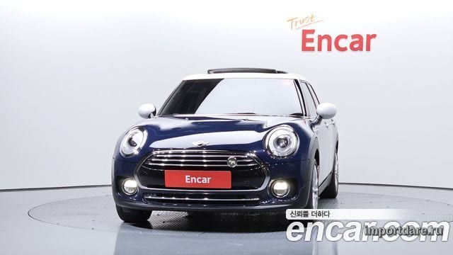 MINI COOPER D CLUBMAN 2017 — 63 141 км, синий, Корея — под ключ — фото 3