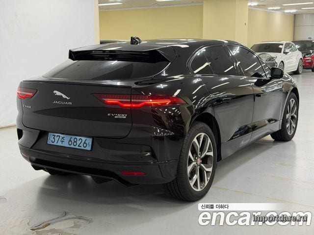 JAGUAR I-PACE 2019 — 139 700 км, чёрный, Корея — под ключ — фото 4