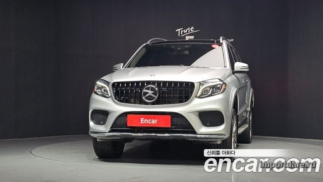 MERCEDES-BENZ GLS-CLASS X166 2017 — 107 521 км, серебристый, Корея — под ключ — фото 3