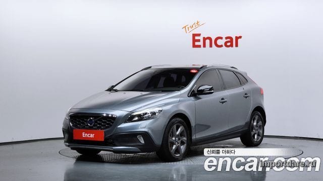 VOLVO V40 CROSS COUNTRY 2016 — 105 831 км, серый, Корея — под ключ — фото 1