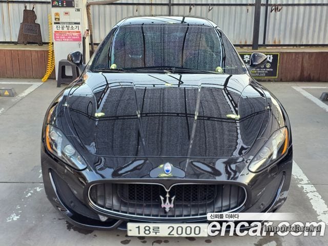 MASERATI GRANTURISMO 2015 — 59 518 км, чёрный, Корея — под ключ — фото 3