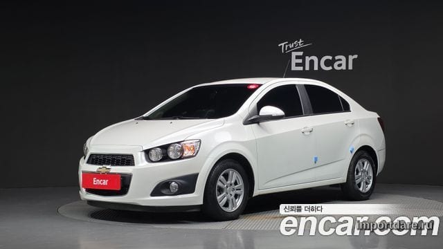 CHEVROLET AVEO SEDAN 2015 — 68 187 км, белый, Корея — под ключ — фото 1