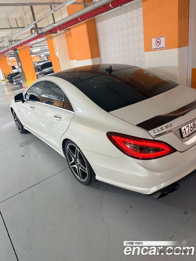 MERCEDES-BENZ CLS-CLASS W218 2014 — 151 000 км, белый, Корея — под ключ — фото 2