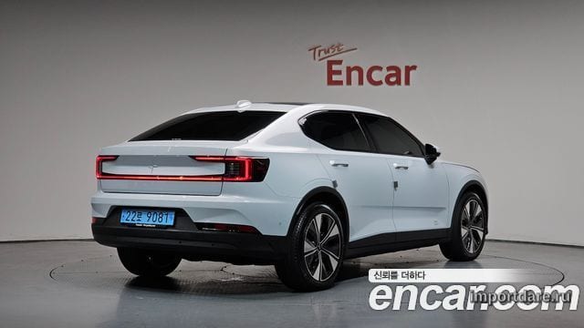 POLESTAR POLESTAR 2 2023 — 19 813 км, серебристо-серый, Корея — под ключ — фото 1