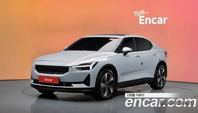POLESTAR POLESTAR 2 2023 — 19 813 км, серебристо-серый, Корея — под ключ — фото 2