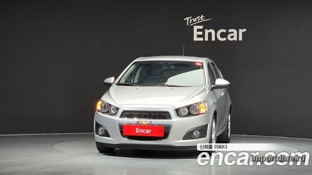 CHEVROLET AVEO HATCHBACK 2012 — 78 917 км, серебристый, Корея — под ключ — фото 3