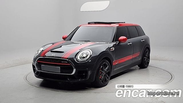 MINI COOPER S CLUBMAN 2019 — 36 840 км, серый, Корея — под ключ — фото 1