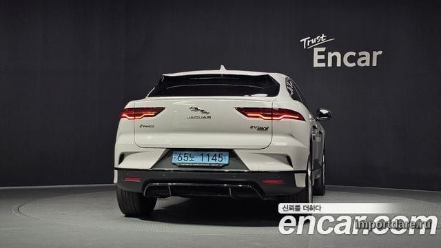 JAGUAR I-PACE 2019 — 91 566 км, белый-перламутр, Корея — под ключ — фото 4