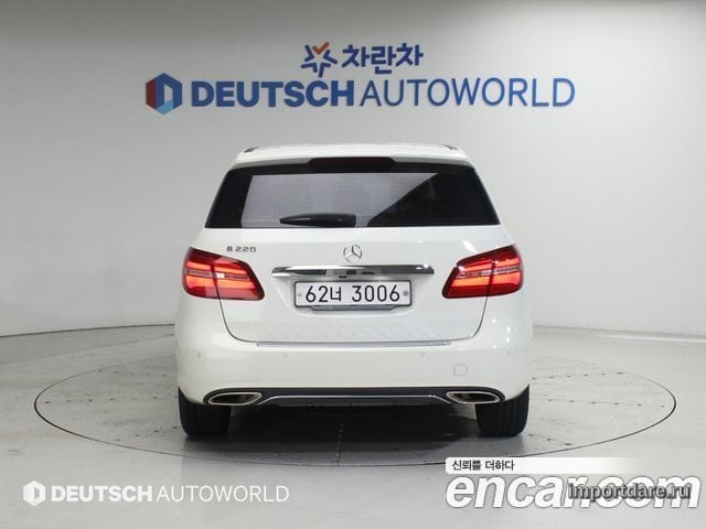 Mercedes-Benz B-Class сзади