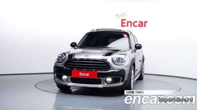 MINI COOPER D COUNTRYMAN 2018 — 96 463 км, светло-золотистый, Корея — под ключ — фото 3
