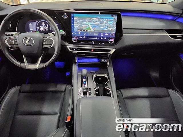 LEXUS RX350H 2025 — 7 046 км, светло-золотистый, Корея — под ключ — фото 7