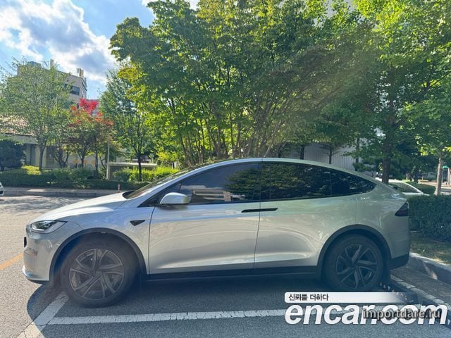 TESLA MODEL X 2026 — 6 115 км, светло-серебристый, Корея — под ключ — фото 2