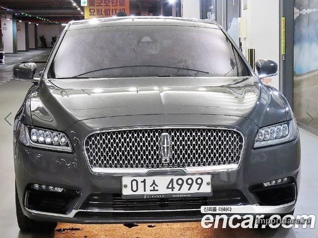 LINCOLN CONTINENTAL 1 2017 — 118 761 км, серебристо-серый, Корея — под ключ — фото 2