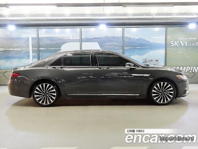 LINCOLN CONTINENTAL 1 2017 — 118 761 км, серебристо-серый, Корея — под ключ — фото 3