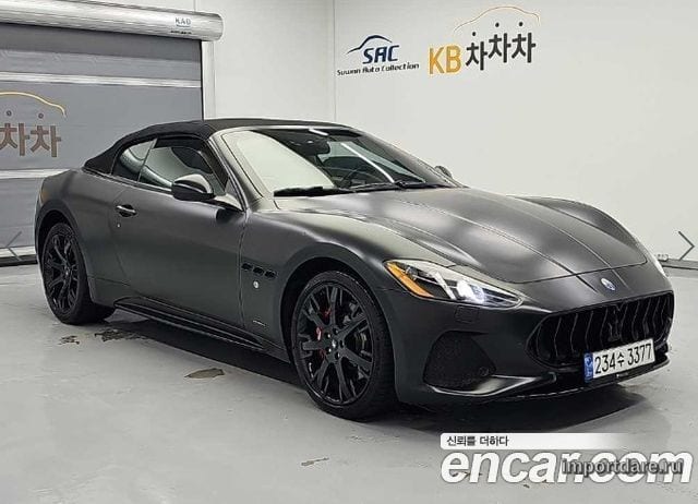 MASERATI GRANCABRIO 2016 — 69 519 км, красный, Корея — под ключ — фото 4