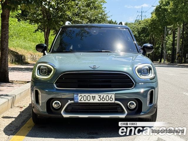 MINI COOPER D COUNTRYMAN 2022 — 65 000 км, голубой, Корея — под ключ — фото 4