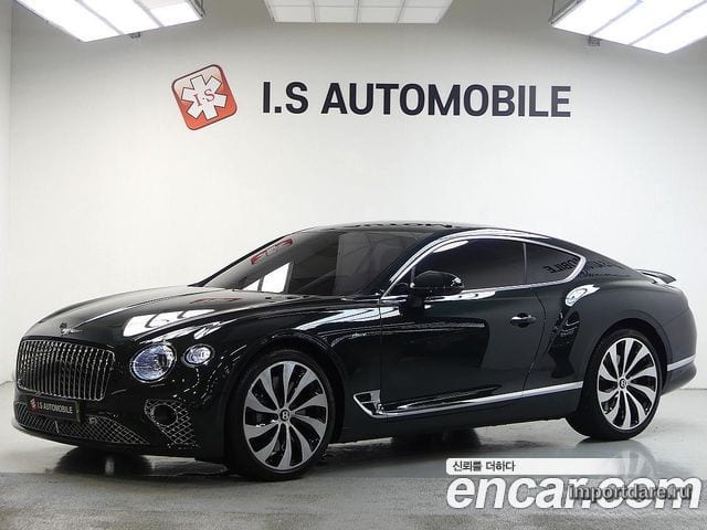 BENTLEY CONTINENTAL 2024 — 9 400 км, тёмно-зелёный, Корея — под ключ — фото 2
