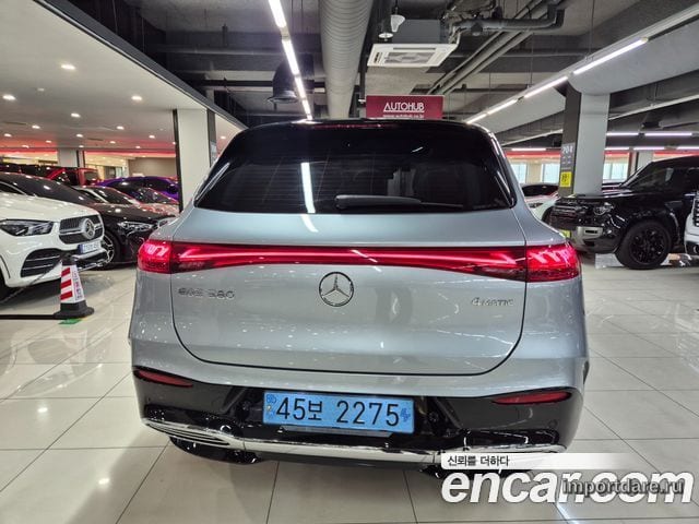 MERCEDES-BENZ EQS SUV X296 2023 — 67 418 км, серебристый, Корея — под ключ — фото 5