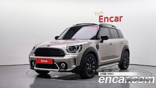MINI COOPER COUNTRYMAN 2024 — 5 611 км, светло-золотистый, Корея — под ключ — фото 1