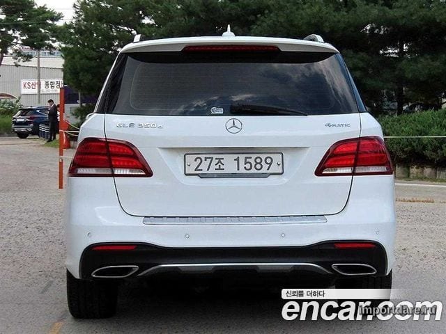 MERCEDES-BENZ GLE-CLASS W166 2018 — 113 825 км, белый, Корея — под ключ — фото 4