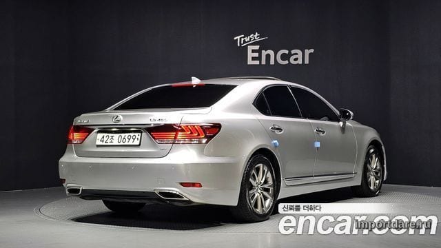 LEXUS LS460 2016 — 160 437 км, серебристый, Корея — под ключ — фото 2