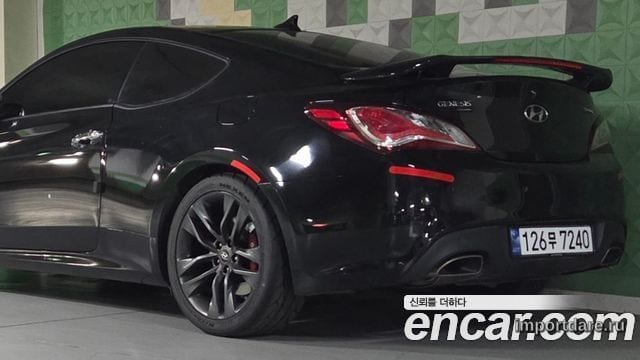 HYUNDAI GENESIS COUPE 2016 — 45 239 км, чёрный, Корея — под ключ — фото 2