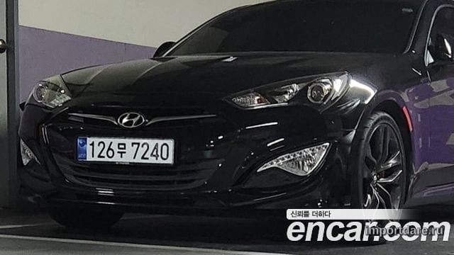 HYUNDAI GENESIS COUPE 2016 — 45 239 км, чёрный, Корея — под ключ — фото 3