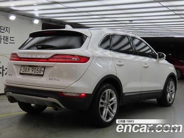 LINCOLN MKC 2017 — 99 690 км, белый, Корея — под ключ — фото 3