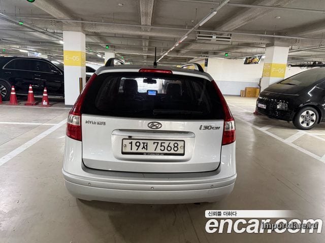 HYUNDAI I30 CW 2010 — 280 000 км, серебристый, Корея — под ключ — фото 6