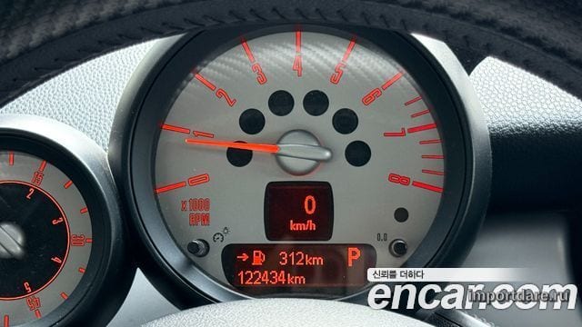 MINI COOPER CONVERTIBLE 2012 — 122 429 км, белый-перламутр, Корея — под ключ — фото 8