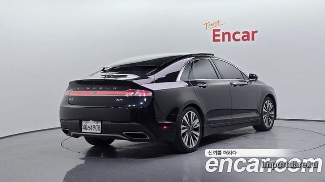 LINCOLN MKZ 2019 — 90 528 км, чёрный, Корея — под ключ — фото 2