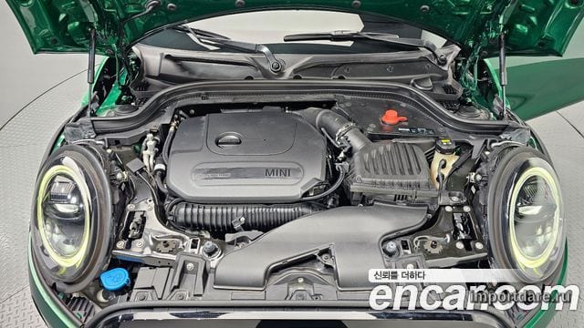 MINI COOPER S CONVERTIBLE 2022 — 65 685 км, тёмно-зелёный, Корея — под ключ — фото 6