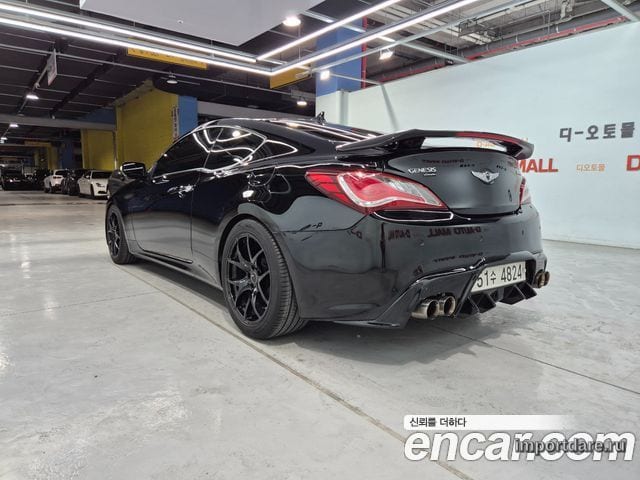 HYUNDAI GENESIS COUPE 2014 — 113 000 км, чёрный, Корея — под ключ — фото 4
